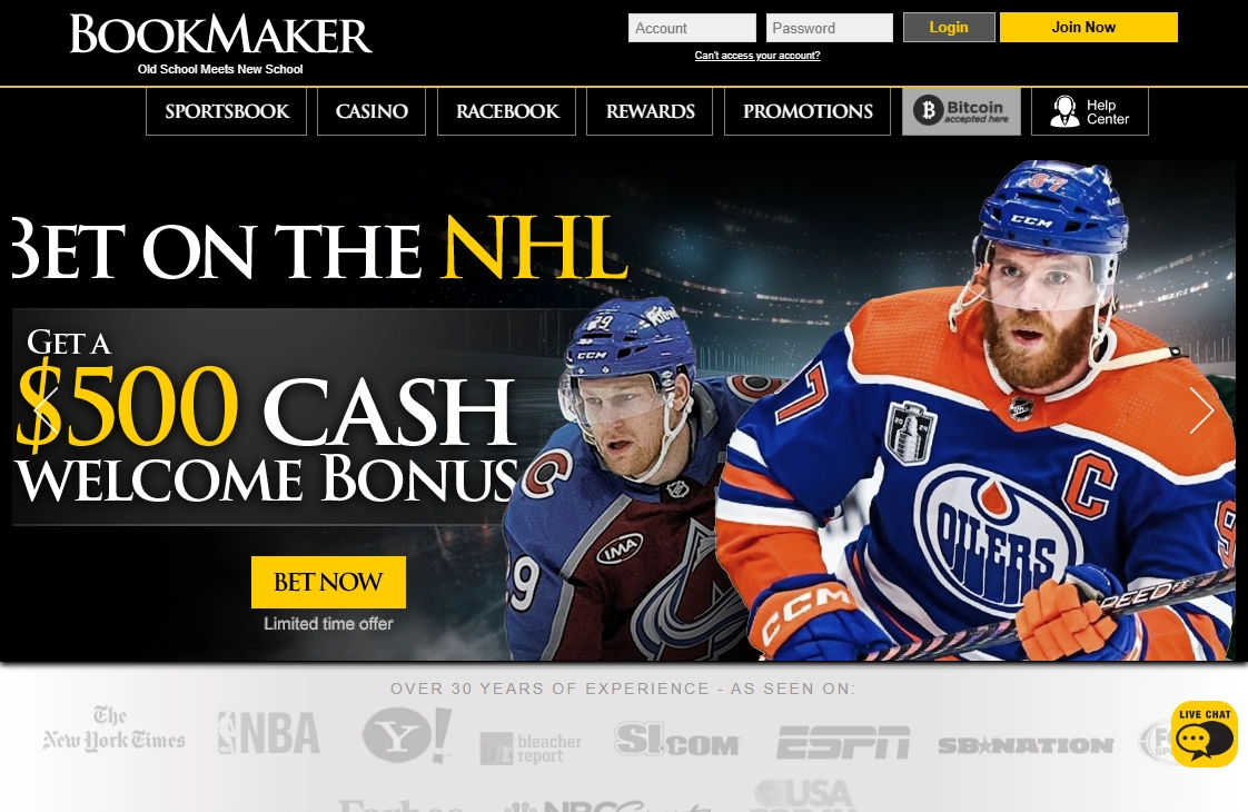 BookMaker Casino Desktop screenshot